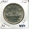 Image 1 : 1935 CNDN SILVER DOLLAR