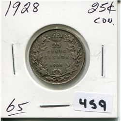 1928 CNDN SILVER QUARTER