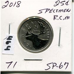 2018 RCM SPECIMEN CNDN QUARTER