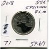 Image 1 : 2018 RCM SPECIMEN CNDN QUARTER