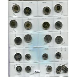2018 25 PC SET SPECIMENT COINS
