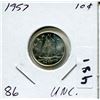 Image 1 : 1957 CNDN SILVER DIME UNCIRCULATED