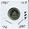 Image 1 : 1965 CNDN SILVER DIME UNCIRCULATED