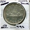 Image 1 : 1935 CNDN SILVER DOLLAR