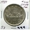 Image 1 : 1937 CNDN SILVER DOLLAR UNCIRCULATED