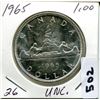 Image 1 : 1965 CNDN SILVER DOLLAR UNCIRCULATED