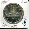 Image 1 : 1965 CNDN SILVER DOLLAR UNCIRCULATED