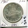 Image 1 : 1965 CNDN SILVER DOLLAR UNCIRCULATED