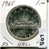 Image 2 : 1965 CNDN SILVER DOLLAR UNCIRCULATED