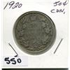 Image 1 : 1920 CNDN SILVER 50 CENT PC
