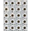 Image 1 : SHEET OF 20 CNDN PENNIES 1922 TO 1967