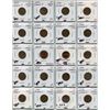 Image 1 : SHEET OF 2O CNDN PENNIES 1920 TO 1967