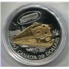 Image 1 : 2003 RCM 20 DOLLAR COIN TRANSPORTATION, TRAIN