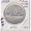 Image 1 : 1953 CNDN SILVER DOLLAR COIN