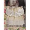 Image 3 : VINTAGE PORCELAIN DOLL APPROX 18" TALL IN ORIGINAL BOX