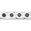Image 1 : 4 CNDN SILVER QUARTERS 1909, 1910, 1928, 1938
