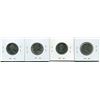 Image 2 : 4 CNDN SILVER QUARTERS 1965, 1966, 2 - 1967