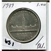 Image 1 : 1939 CNDN SILVER DOLLAR