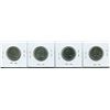 Image 2 : 4 CNDN SILVER QUARTERS 4 - 1967