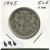 Image 1 : 1945 CNDN SILVER 50 CENT PC