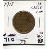 Image 1 : 1918 CNDN LARGE PENNY