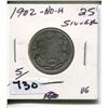 Image 1 : 1920 NO H CNDN SILVER QUARTER