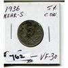 Image 1 : 1936 NEAR S CNDN NICKEL