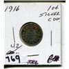 Image 1 : 1916 CNDN SMALL SILVER DIME