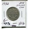 Image 1 : 1932 CNDN SILVER QUARTER