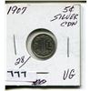 Image 1 : 1907 CNDN SILVER SMALL 5 CENT PC
