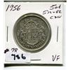 Image 1 : 1956 CNDN SILVER 50 CENT PC