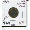 Image 1 : 1931 CNDN SILVER DIME