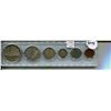 Image 1 : 1936 SET OF 6 CNDN COINS PENNY TO DOLLAR