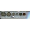 Image 1 : 1936 SET OF 6 CNDN COINS PENNY TO DOLLAR