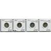 Image 1 : 4 - 1965 CNDN SILVER DIMES, UNCIRCULATED, CAMEO