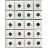 Image 2 : PAGE OF 20 CNDN SILVER DIMES & NICKELS 1888-1965