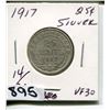 Image 1 : 1917 NFLD SILVER QUARTER