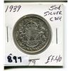 Image 1 : 1939 CNDN SILVER 50 CENT PC