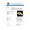 Image 3 : 1 CTW Certified Si/I Fancy Intense Yellow Diamond Solitaire Ring 10K White Gold - REF-209K3W - 35144