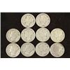 Image 1 : 10 ASSORTED 1930'S & 40'S MERCURY DIMES