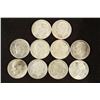 Image 1 : 10 ASSORTED SILVER ROOSEVELT DIMES