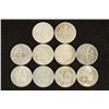 Image 2 : 10 ASSORTED SILVER ROOSEVELT DIMES