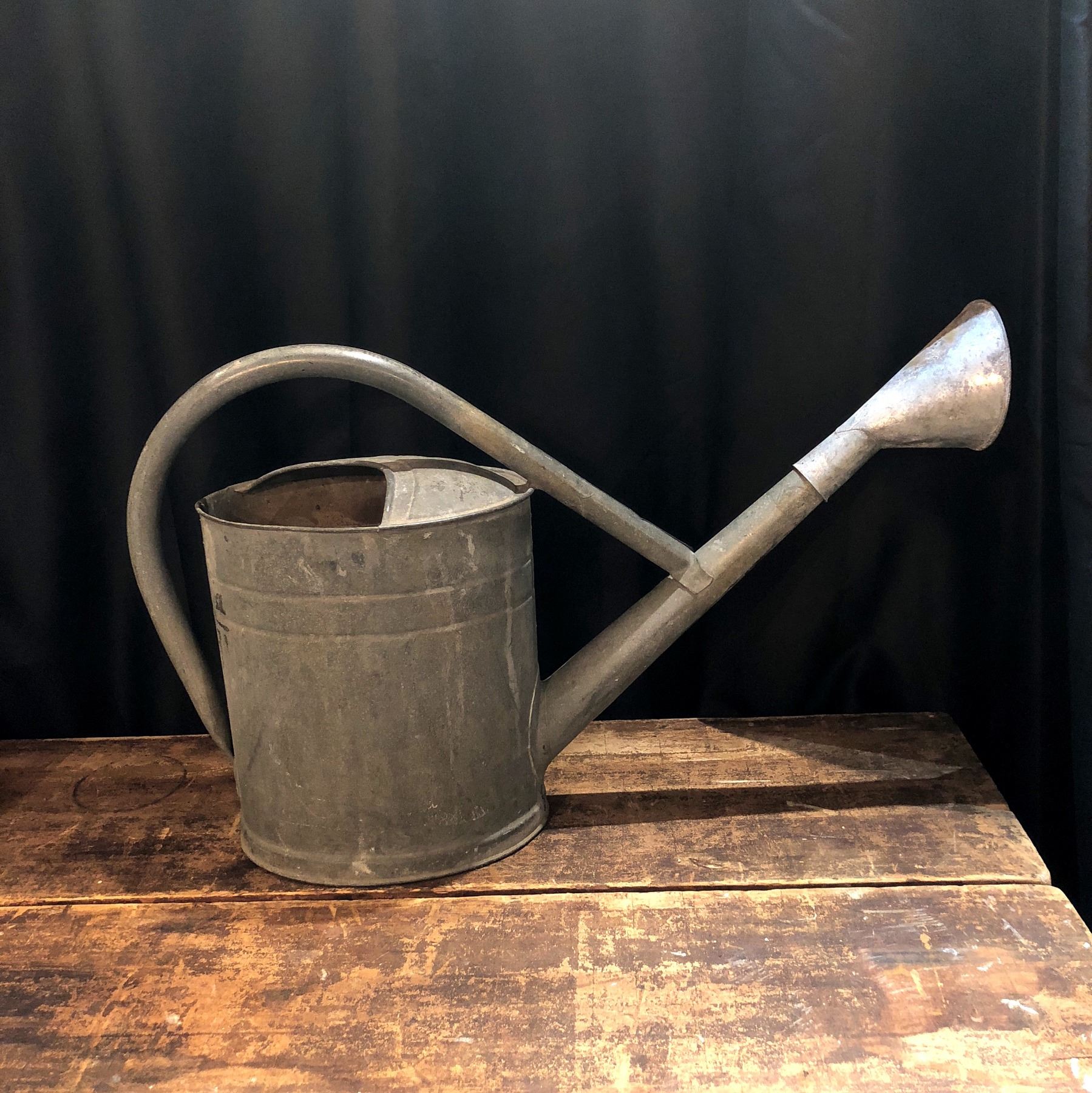 Rare Antique German “Flying Bat” TGL Galvanized Watering Can