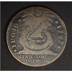 1787 FUGIO CENT  F/VF
