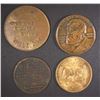 Image 1 : LOT OF 4-TOKENS/MEDALS