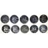 Image 1 : 10-PROOF 1962 FRANKLIN HALF DOLLARS