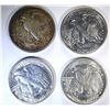 Image 2 : 3 - 1944-S & 1 1944 WALKING LIBERTY HALF DOLLARS