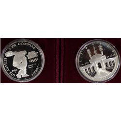 1983 & 1984 OLYMPIC PROOF DOLLARS
