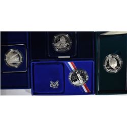 4 PROOF SILVER DOLLARS