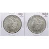 Image 1 : Lot of 1881-O & 1883-O $1 Morgan Silver Dollar Coins